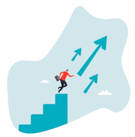 Career readiness growth illustration
